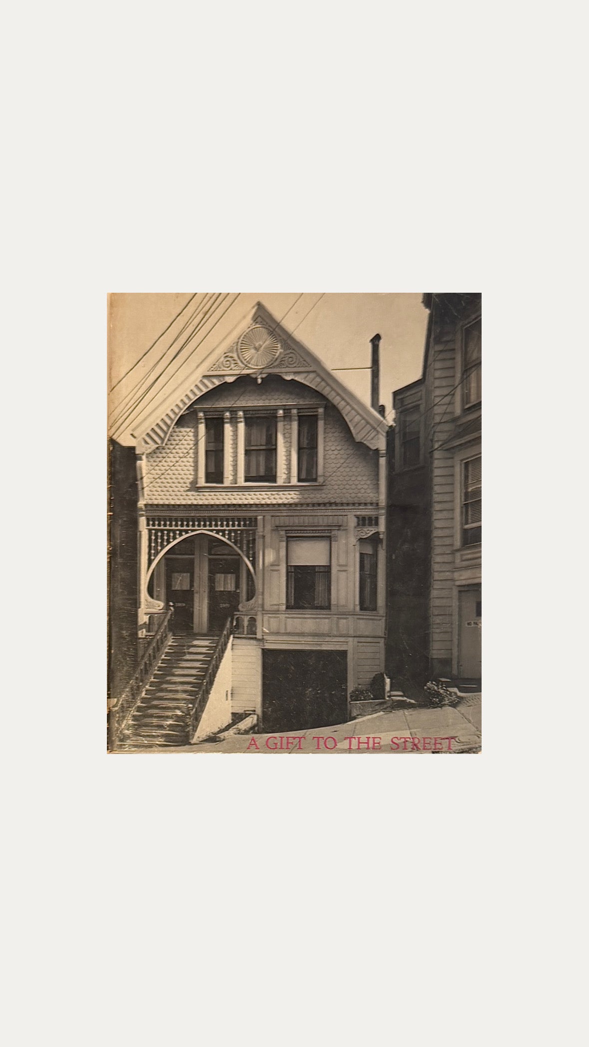 A GIFT TO THE STREET - Judith Lynch Waldhorn